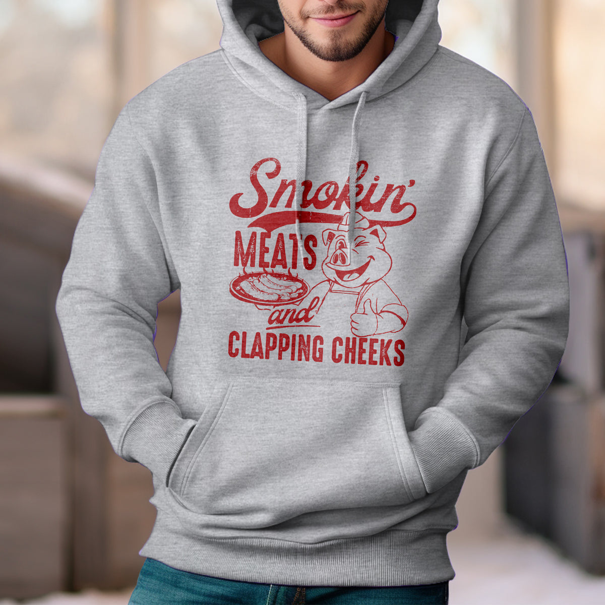 The Tolers | Smokin Meats Clappin Cheeks Outerwear – Blue Pack Merch