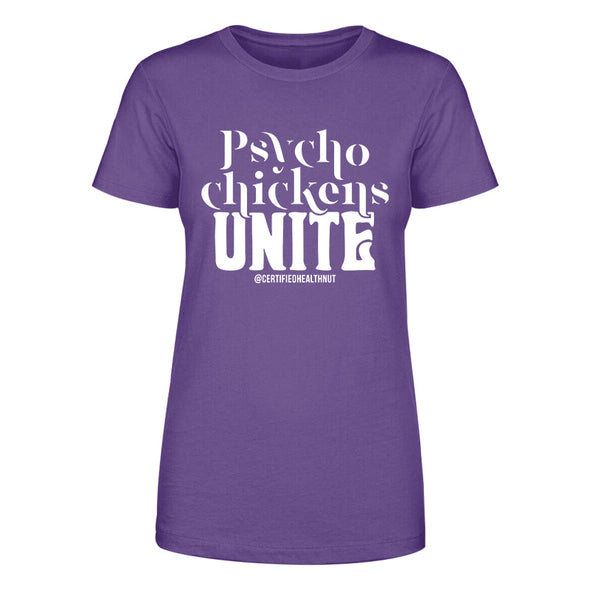 Certified Health Nut | Psycho Chickens Unite Women's Apparel