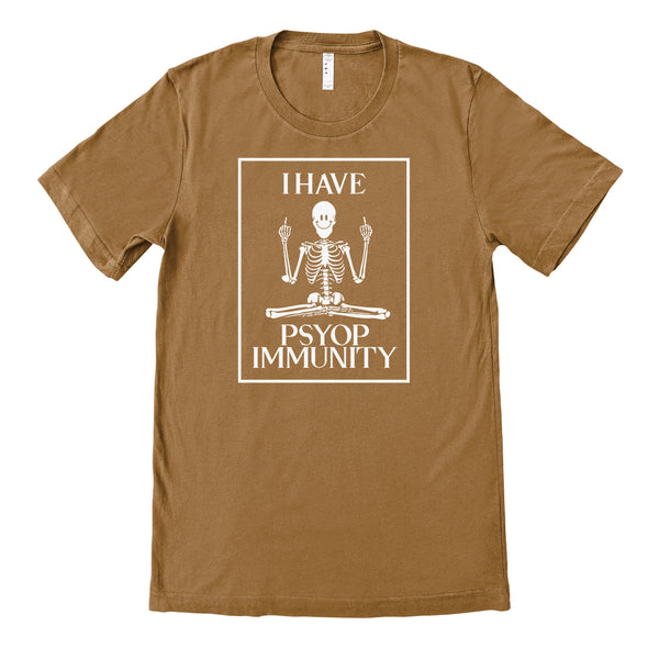 Luke Storey | Psy Immunity White Print Men's Tee