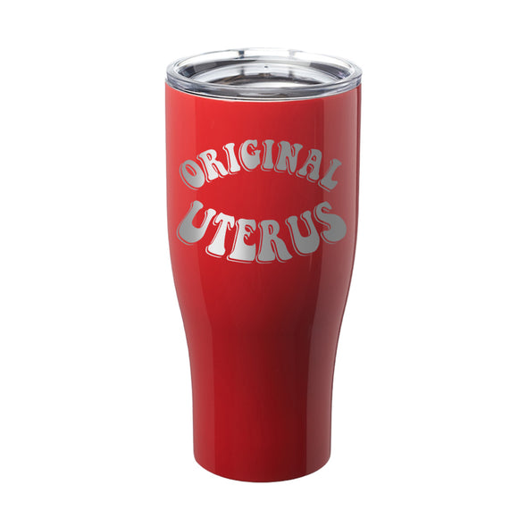 Megan McGlover | Original Uterus Laser Etched Tumbler