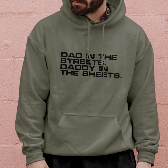 The Tolers | Dad In The Streets Black Print Outerwear