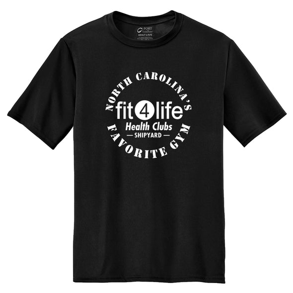 Fit4Life | Favorite Gym Circle Shipyard Performance Tee