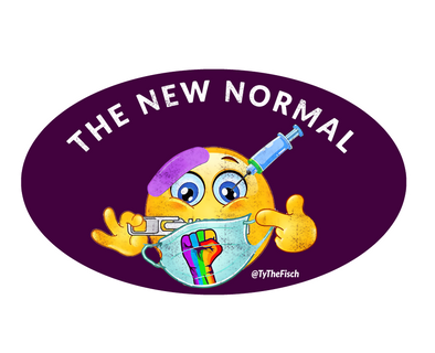 Tyler Fischer | The New Normal Sticker