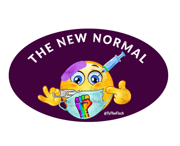 Tyler Fischer | The New Normal Sticker