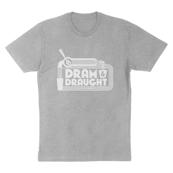 Dram & Draught | Dram & Draught White Print Men's Apparel