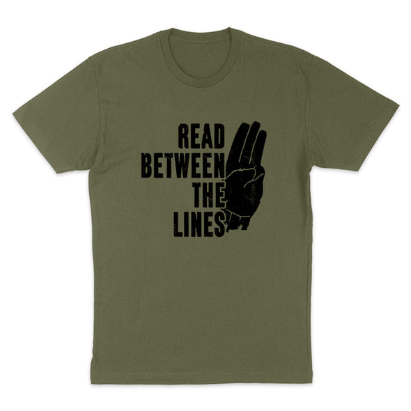 Dan Ball | Read Between The Lines Black Print Women's Apparel