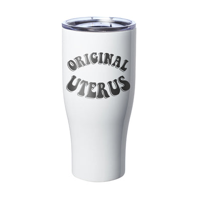 Megan McGlover | Original Uterus Laser Etched Tumbler