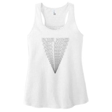 Luke Storey | Born Again Black Print Women's Racerback Tank