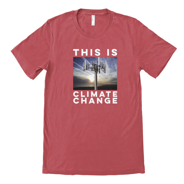 Luke Storey | Climate Change White Print Men's Tee