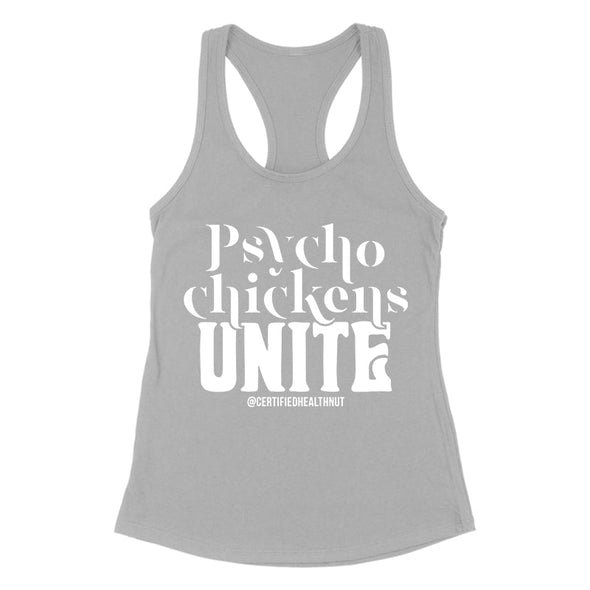 Certified Health Nut | Psycho Chickens Unite Women's Apparel