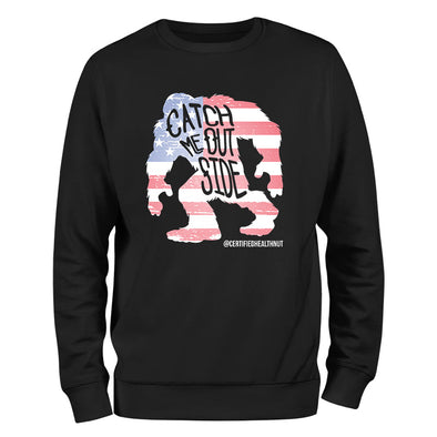 Certified Health Nut | Catch Me Outside Crewneck Sweatshirt