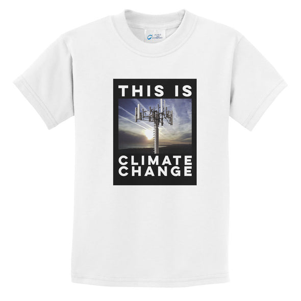 Luke Storey | Climate Change Black #2 Print Youth Tee