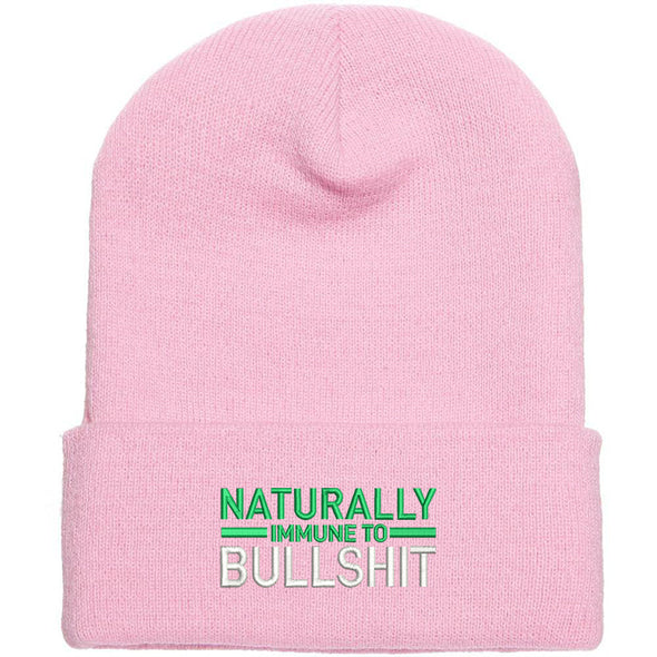 Certified Health Nut | Naturally Immune To Bull Beanie