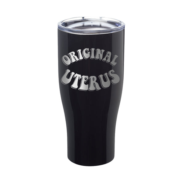 Megan McGlover | Original Uterus Laser Etched Tumbler