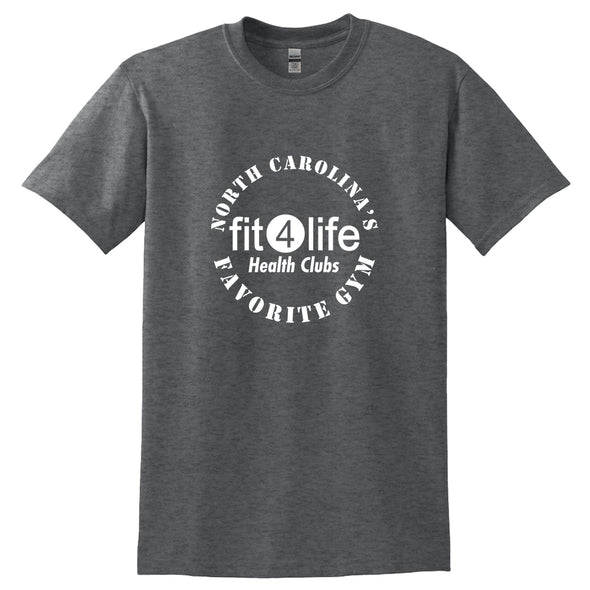 Fit4Life | Favorite Gym Circle Logo Tee