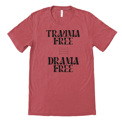 Luke Storey | Trauma Free Black Print Men's Tee