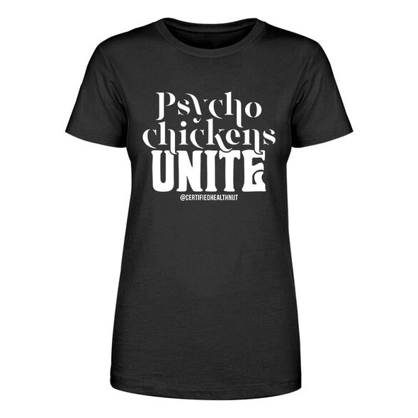 Certified Health Nut | Psycho Chickens Unite Women's Apparel