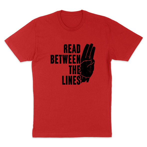 Dan Ball | Read Between The Lines Black Print Women's Apparel