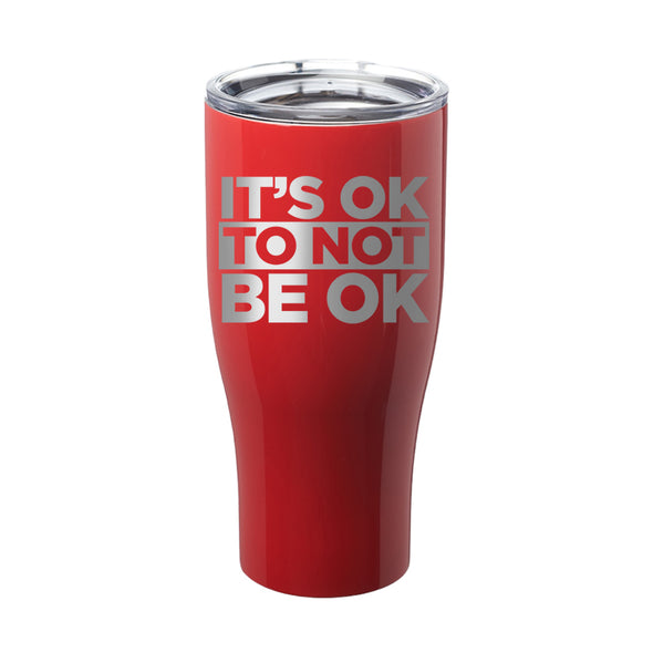 Officer Eudy | It's Ok Not To Be Ok Laser Etched Tumbler