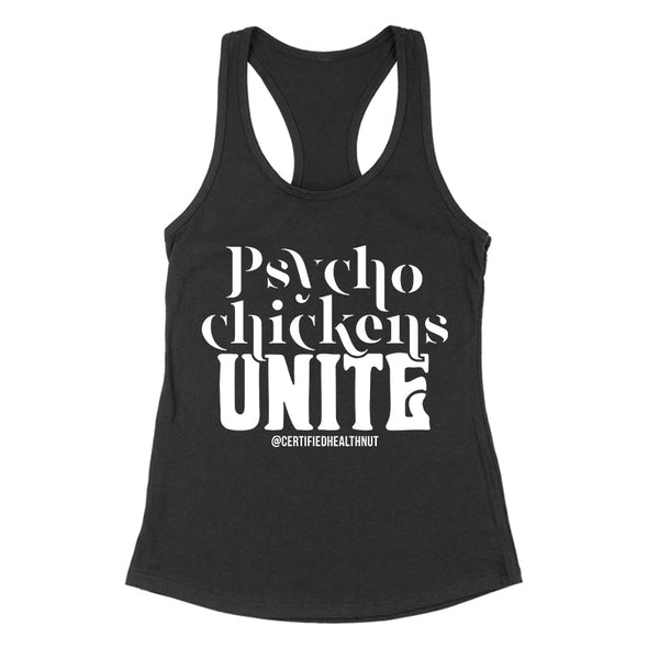 Certified Health Nut | Psycho Chickens Unite Women's Apparel