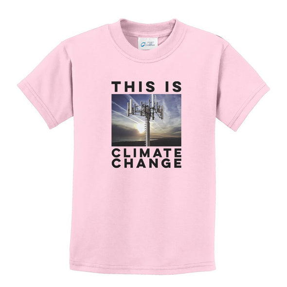 Luke Storey | Climate Change Black Print Youth Tee