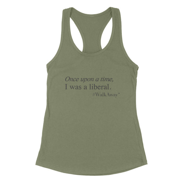 #WalkAway | Once Upon a Time I Was a Liberal Black Print Women's Apparel