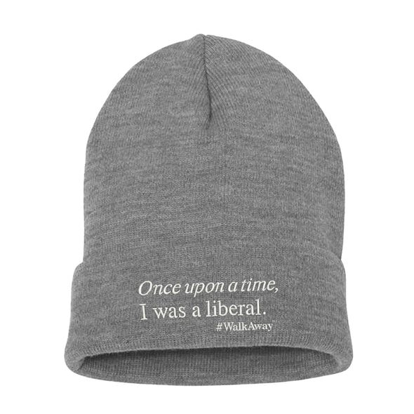 #WalkAway | Once Upon a Time I Was a Liberal White Print Beanie