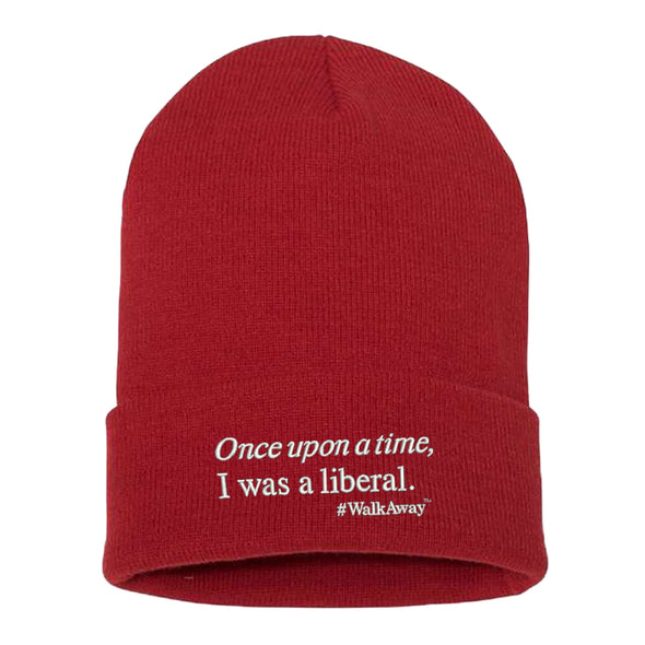 #WalkAway | Once Upon a Time I Was a Liberal White Print Beanie