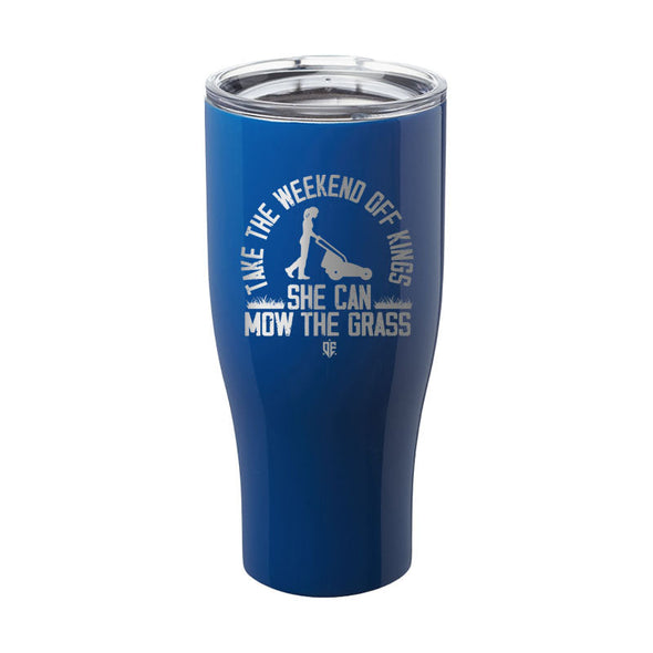 Officer Eudy | Take The Weekend Off Kings Laser Etched Tumbler