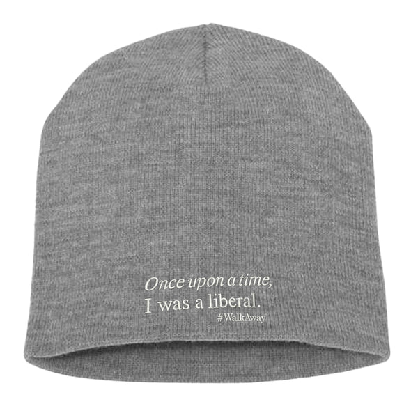 #WalkAway | Once Upon a Time I Was a Liberal White Print Beanie