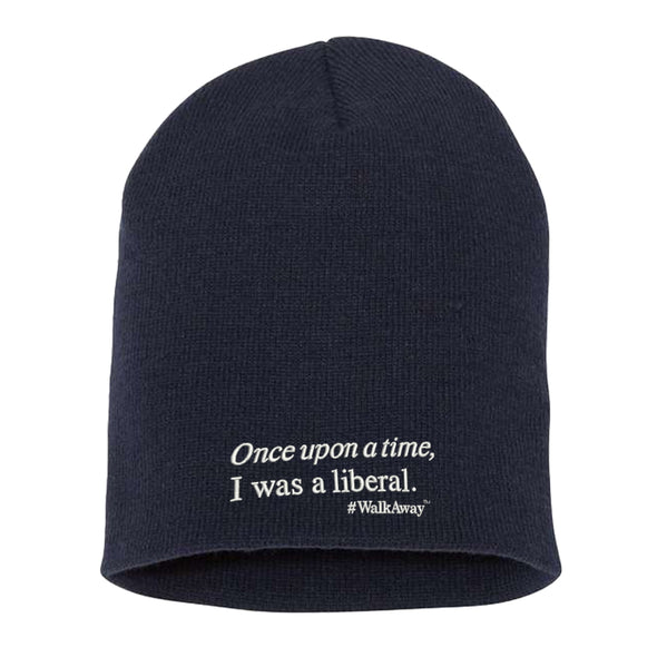 #WalkAway | Once Upon a Time I Was a Liberal White Print Beanie