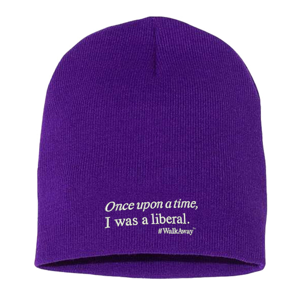 #WalkAway | Once Upon a Time I Was a Liberal White Print Beanie