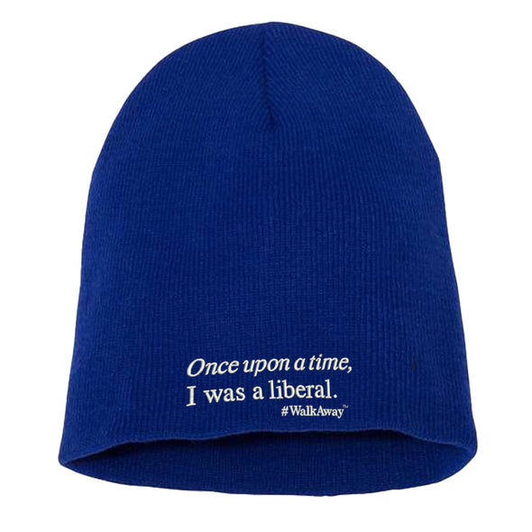 #WalkAway | Once Upon a Time I Was a Liberal White Print Beanie