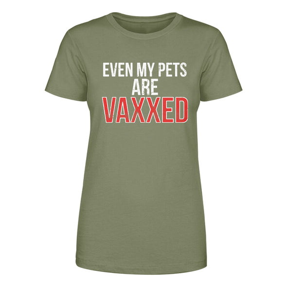 Tyler Fischer | Even My Pets Are Vaxxed Women's Apparel