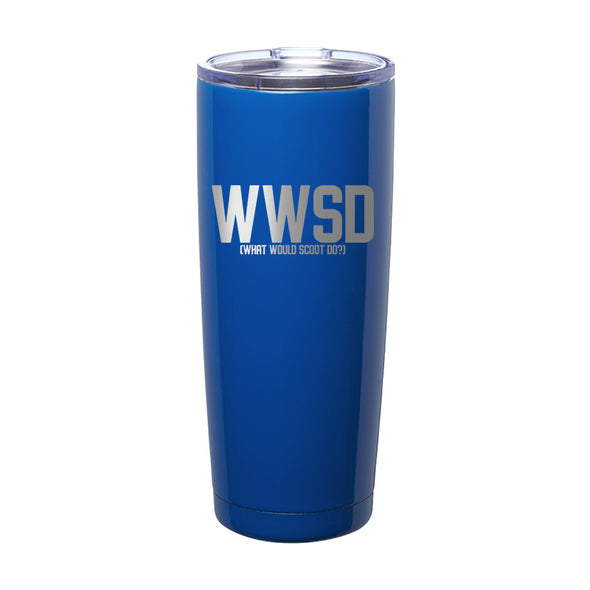 Officer Eudy | What Would Scoot Do Laser Etched Tumbler