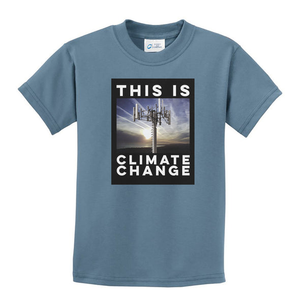 Luke Storey | Climate Change Black #2 Print Youth Tee