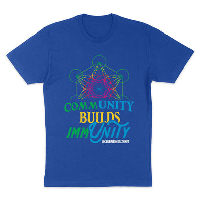 Certified Health Nut | Community Builds Immunity Men's Apparel
