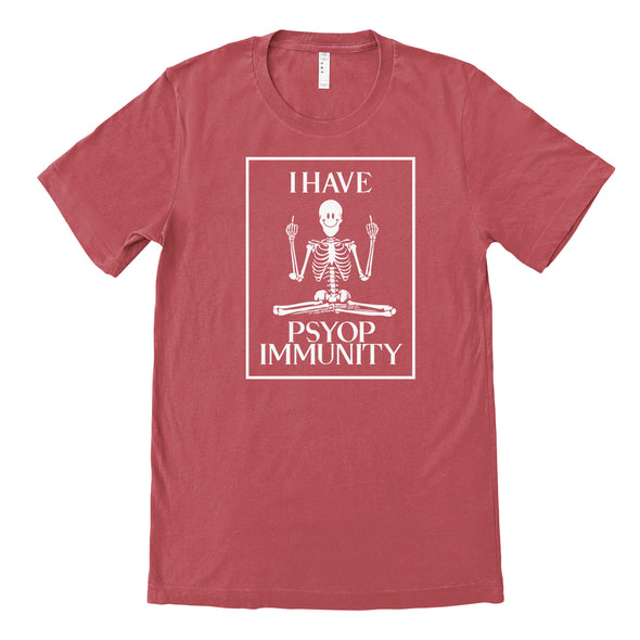 Luke Storey | Psy Immunity White Print Men's Tee