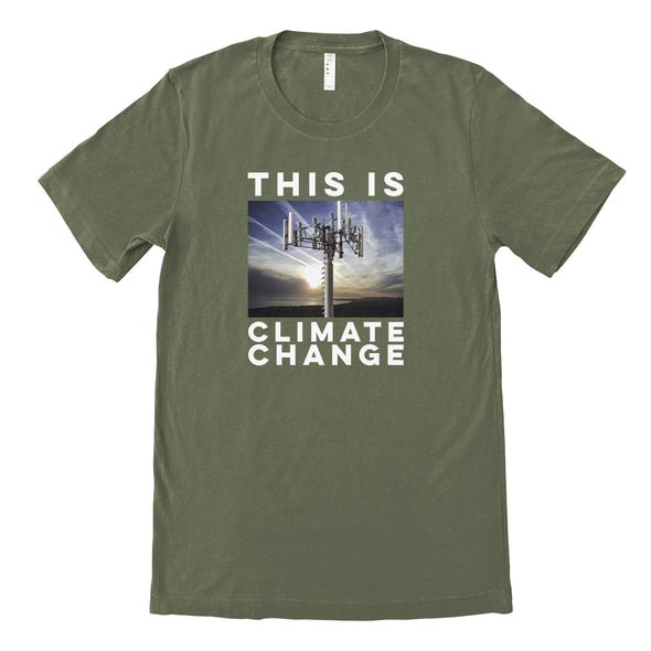 Luke Storey | Climate Change White Print Men's Tee