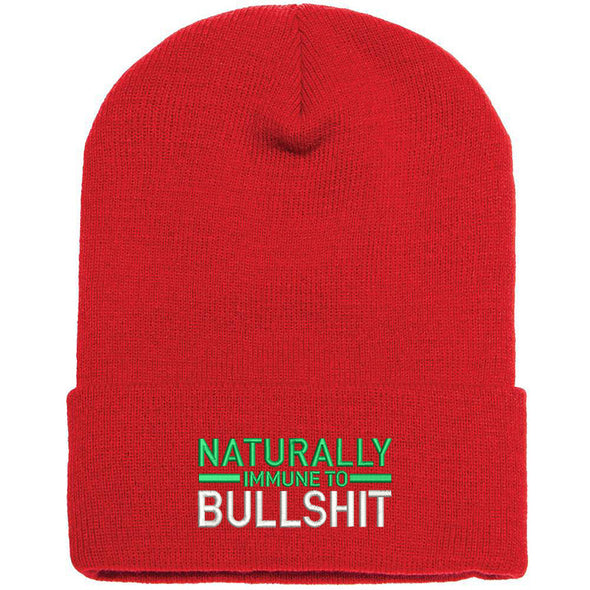 Certified Health Nut | Naturally Immune To Bull Beanie