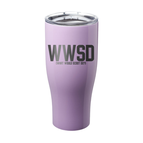 Officer Eudy | What Would Scoot Do Laser Etched Tumbler