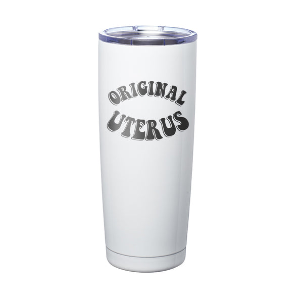 Megan McGlover | Original Uterus Laser Etched Tumbler