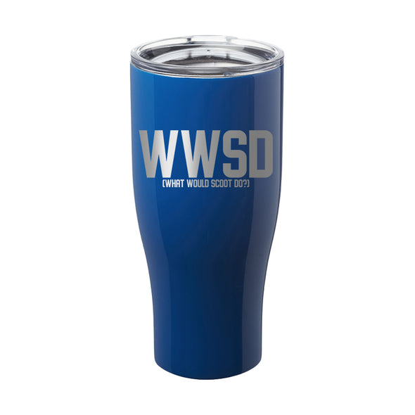 Officer Eudy | What Would Scoot Do Laser Etched Tumbler