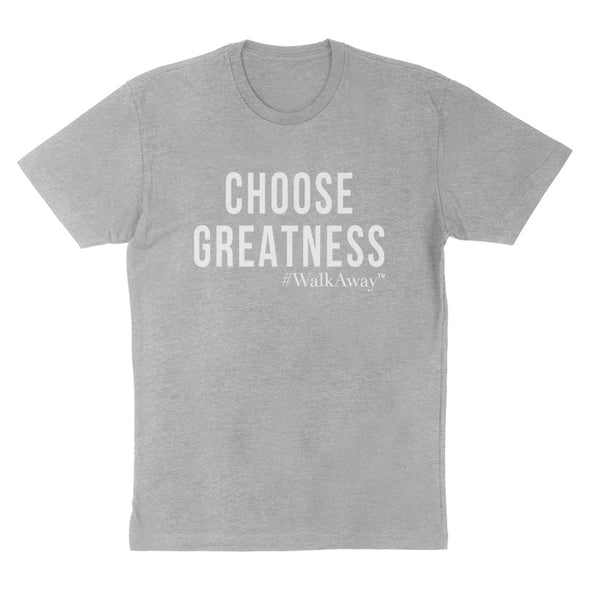 #WalkAway | Choose Greatness White Print Men's Apparel