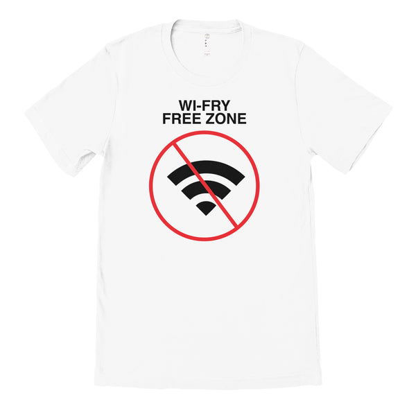 Luke Storey | Wi Fry Black Print Men's Tee