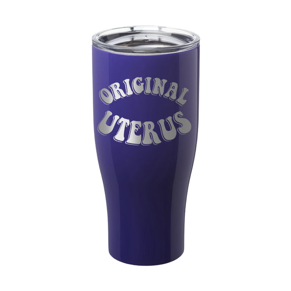 Megan McGlover | Original Uterus Laser Etched Tumbler