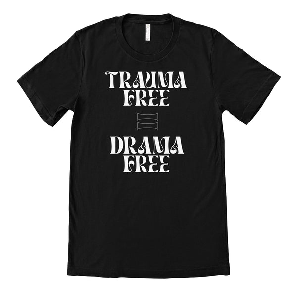 Luke Storey | Trauma Free White Print Men's Tee