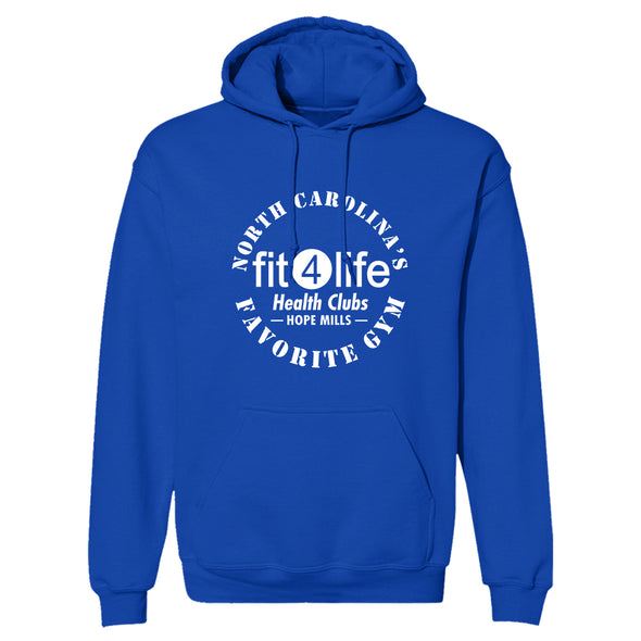 Fit4Life | Favorite Gym Circle Hope Mills Hoodie