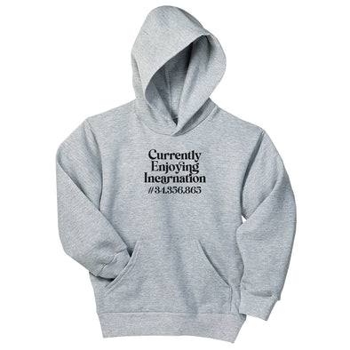 Luke Storey | Incarnation Black Print Youth Hoodie