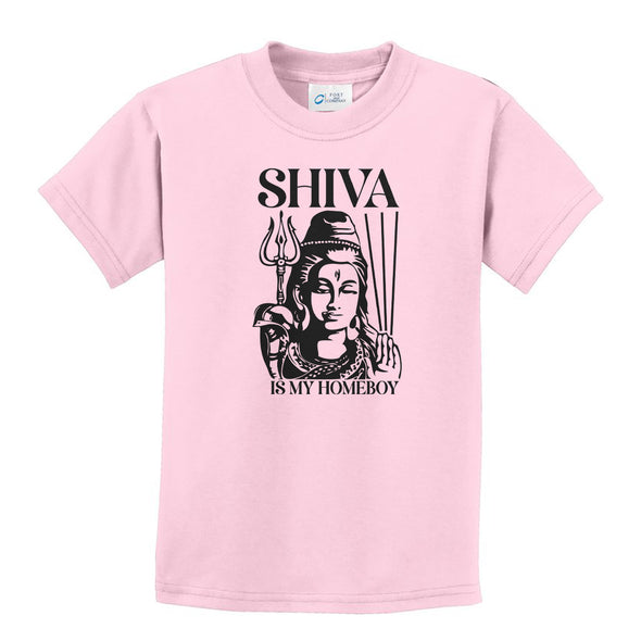 Luke Storey | Shiva Black Print Youth Tee